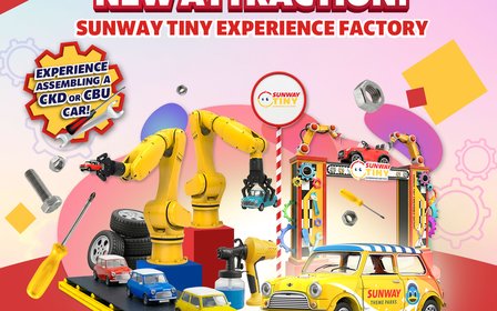Sunway Tiny Experience Factory - Assemble your own tiny car
