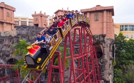 Thrilling rides and attractions