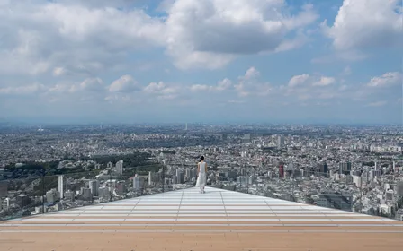 SHIBUYA SKY view from top