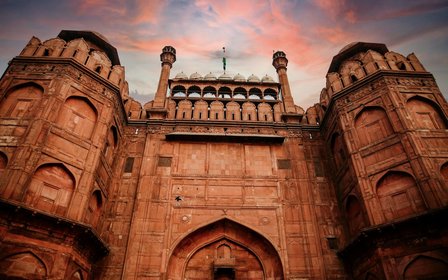 Iconic Mughal Red Fort