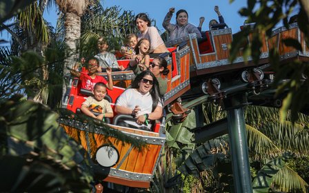 Family-friendly rides & water fun