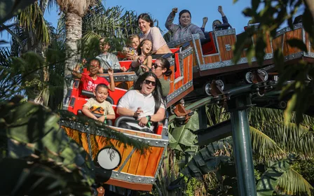 Family-friendly rides & water fun