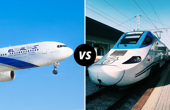 Kereta vs Pesawat
