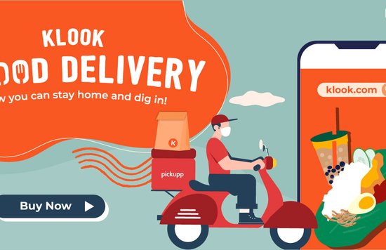 klook food delivery cover