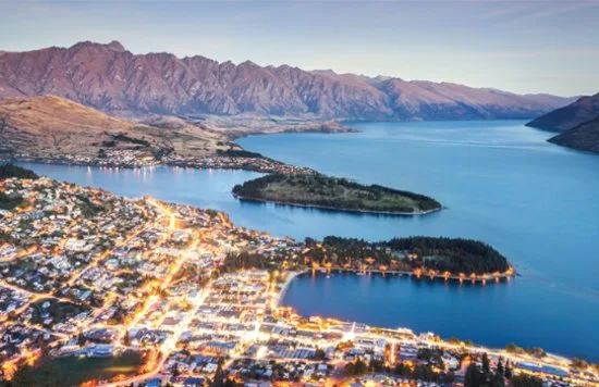 Queenstown from above