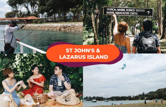 st john's island lazarus island singapore