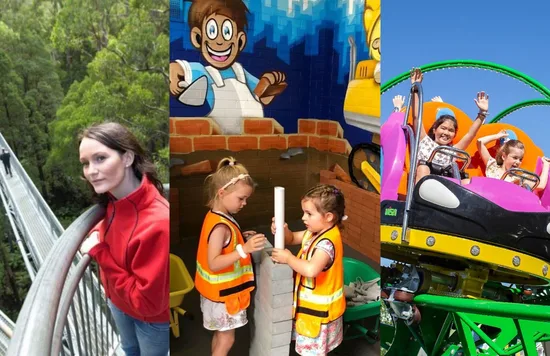Image credits: Klook, @interaxcity_childrens_museum, & @lunaparkmelb on Instagram