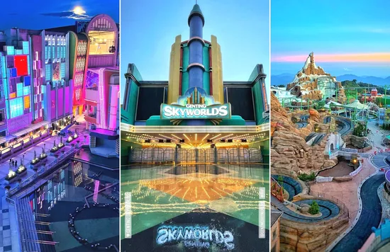 genting skyworlds theme park new opening