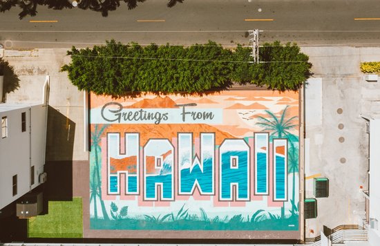 Hawaii mural