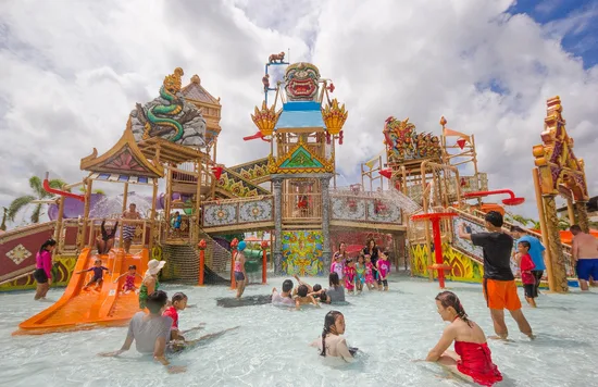 ramayana waterpark slides