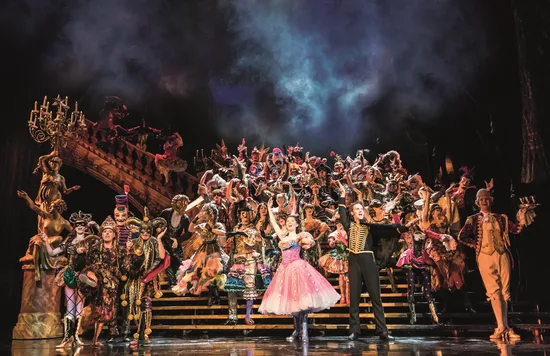 the phantom of the opera on broadway masquerade scene 