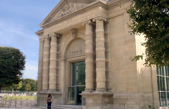 Musee de l'orangerie from the outside