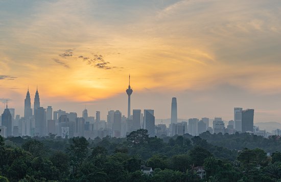 a panoramic view of Kuala Lumpur