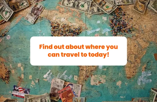 a world map on a table