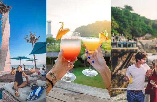 Image credits to @koko_darrent, @roosterfishbeachclub, and @rockbarbali on Instagram
