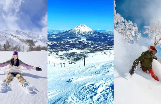 The Ultimate Japan Ski Guide to Make the Most of Your Winter Holiday #shredthegnar Image credit: @@aka_poyo, @japan_snow_lover, @supermeinc_new on Instagram.