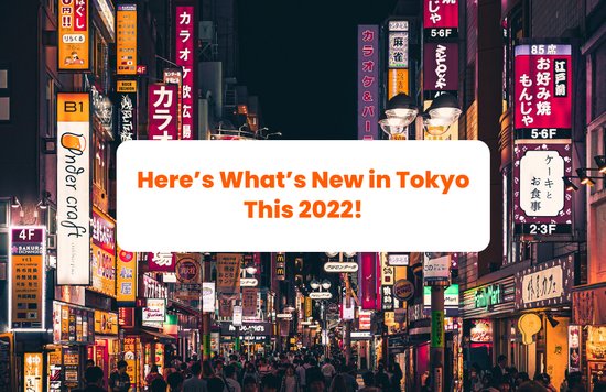 What's New in Tokyo banner