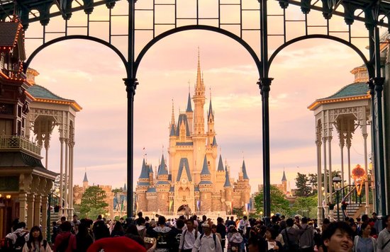 Cinderella’s Castle is the centrepiece of Tokyo Disneyland Credit: Colton Jones on Unsplash