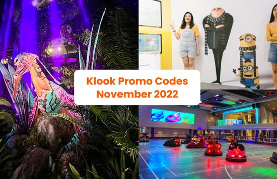 SG Klook Promo Codes November 2022