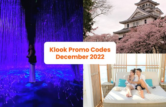 SG Klook Promo Codes December Blog Cover