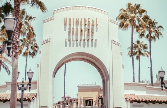 entrance of Universal Studios Hollywood
