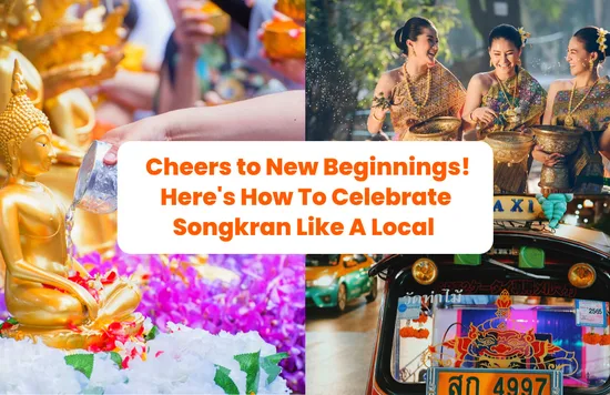 Songkran water festival festivities