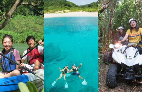collage of best okinawa 1 week itinerary 