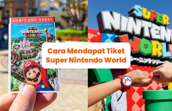 Tiket Super Nintendo World - Blog Cover ID