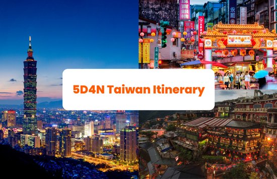 3 brightly lit landmarks in Taiwan at night