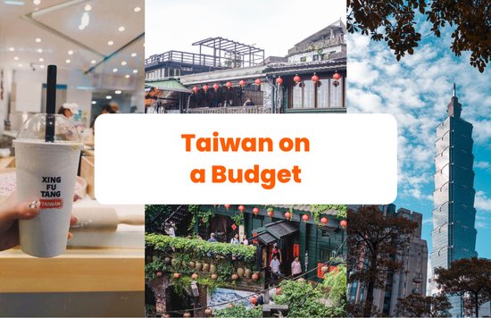 Taiwan on a budget banner