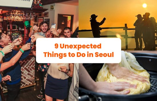 collage of photos showing what to expect in things to do in seoul