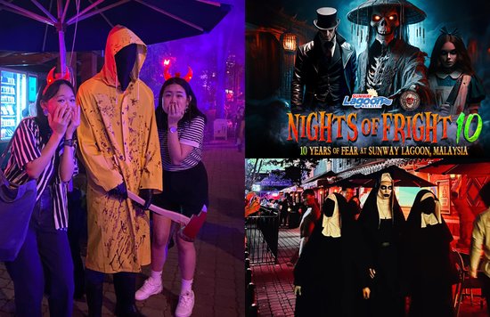 Nights of Fright 10 at Sunway Lagoon Halloween event