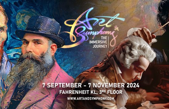 Art & Symphony: The Immersive Journey Exhibition Arrives in Malaysia This September 2024