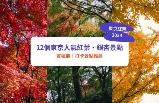 東京紅葉 紅葉期 賞楓 銀杏 景點推介 