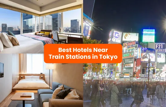 where to stay near tokyo train stations