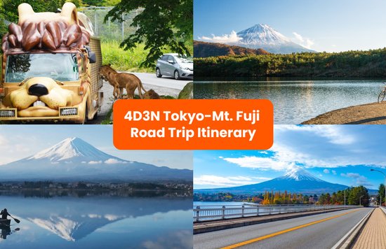 mt fuji road trip itinerary from tokyo