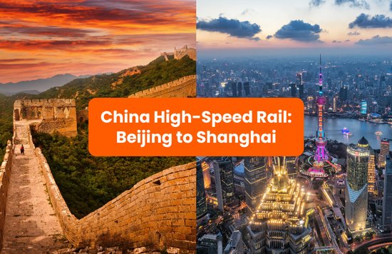 China High Speed Rail Beijing to Shanghai