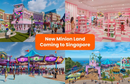 New minion land in singapore 