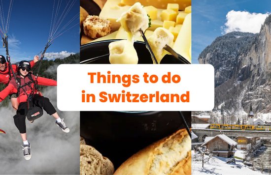 Things to do in Switzerland banner