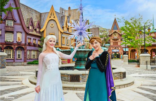 迪士尼 Frozen園區 魔雪奇緣世界 開幕