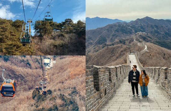 Visiting the Mutianyu Section Great Wall of China from Beijing