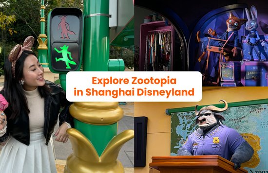 Shanghai Disneyland Zootopia Land Guide Cover