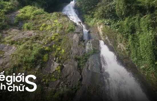 Thác Bạc Ở Tam Đảo