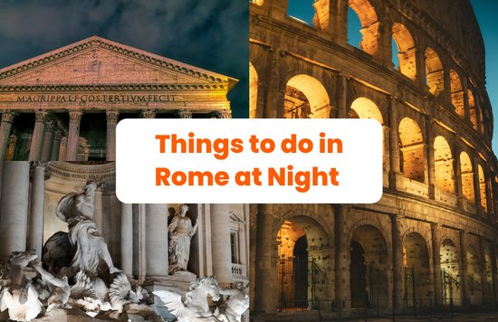 rome at night - TTD in Rome Banner