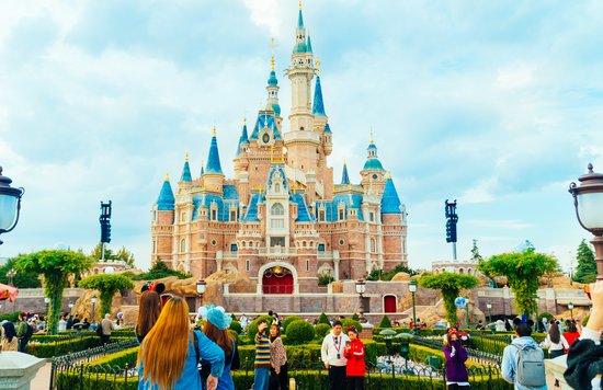 上海ディズニーランド お城