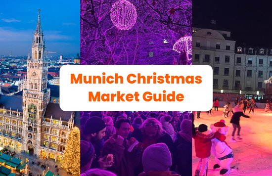 Collage of Christmas Markets in Munich