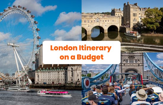 London Itinerary on a Budget banner