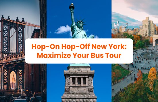 Collage of new york city sights