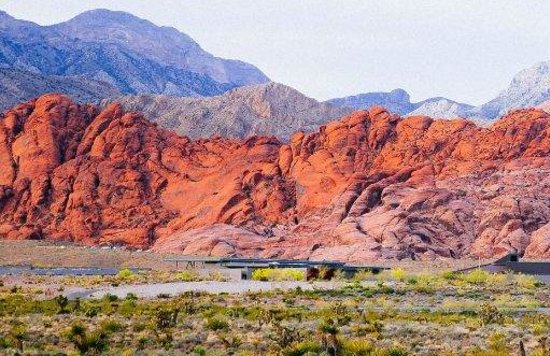Red Rock Canyon from afar