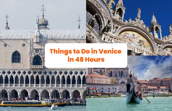 Things to Do in Venice in 48 Hours blog banner